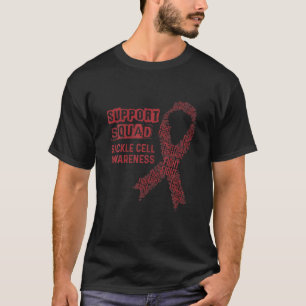T-shirt Soutien des boursiers de l'équipe Burgundy Ribbon