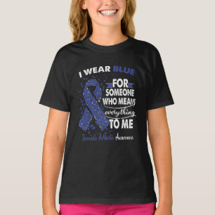 T-shirt Soutien des guerriers de la sensibilisation à l'a