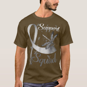 T-shirt Soutien Dragonfly Congénitale Cataracts Grey