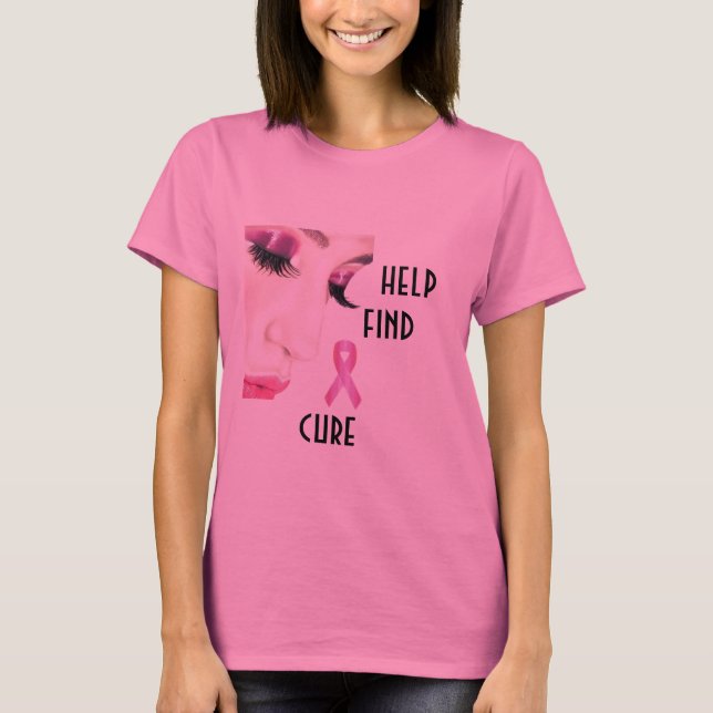 T-shirt soutien du cancer (Devant)