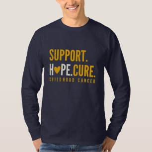 T-shirt soutien du cancer de l'enfance espoir Long Sleeve