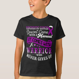T-shirt Soutien du guerrier de sensibilisation au cancer d
