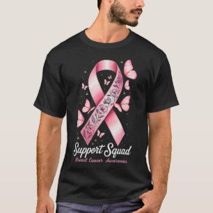 T-shirt Soutien du guerrier du cancer du sein Équipe du ca