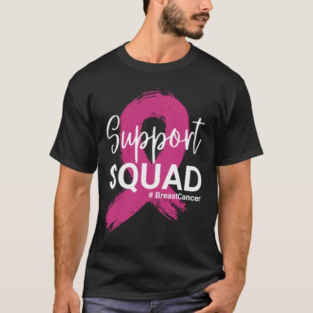 T-shirt Soutien du guerrier du cancer du sein Sensibilisat (Devant)