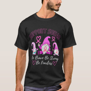 T-shirt Soutien du guerrier du cancer du sein Squad Pink R