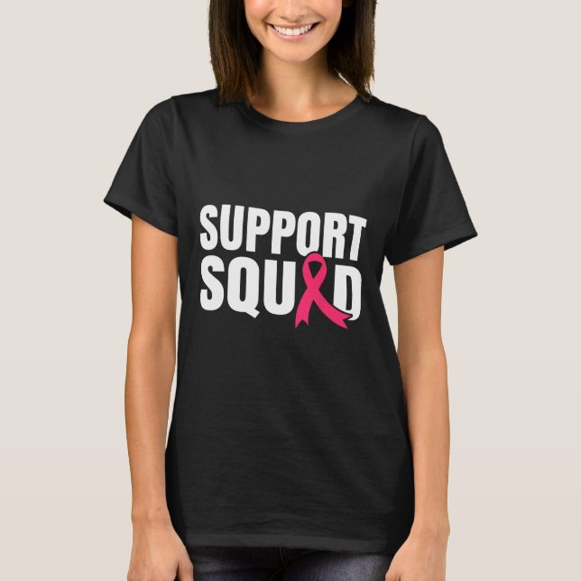 T-shirt Soutien du guerrier du cancer Équipe de lutte cont (Devant)
