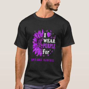 T-shirt Soutien du Mois de sensibilisation à l'abus envers