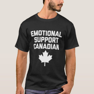 T-shirt Soutien émotionnel Canadien Canada Canadien