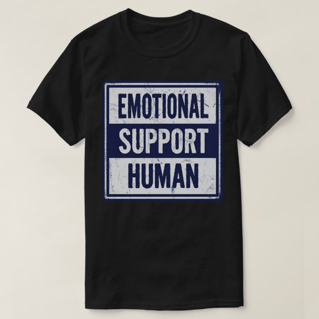 T-shirt Soutien émotionnel humain (Design devant)