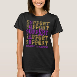 T-shirt Soutien Epilepsie de l'équipe Sensibilisation Ribb