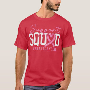 T-shirt Soutien Équipe de sensibilisation au cancer du sei