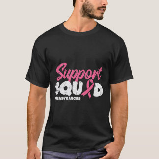 T-shirt Soutien Équipe de sensibilisation au cancer du sei