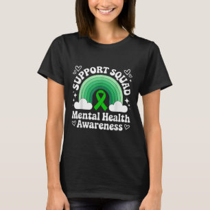 T-shirt Soutien Équipe Tournesol Cheveux Santé mentale