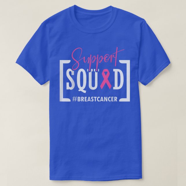 T-shirt Soutien Escadron de sensibilisation au cancer du s (Design devant)