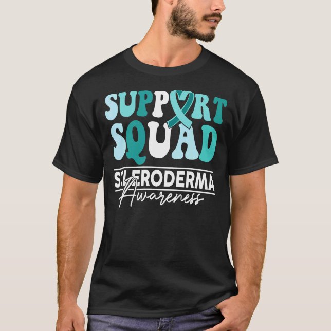T-shirt Soutien Escadron Tournesol cheveux Scleroderma sen (Devant)