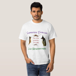 T-shirt Soutien éthique aux chercheurs de Zika par RoseWri