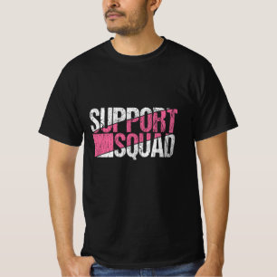 T-shirt Soutien Famille de sensibilisation au cancer du se
