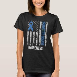T-shirt Soutien Hashimoto's Disease Awareness Vintage U S