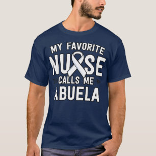 T-shirt Soutien Infirmières Chemise Étudiante Favorite Inf