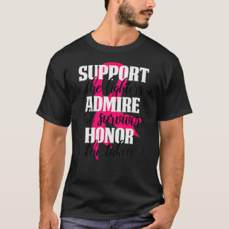 T-shirt Soutien Les Combattants Admirent Les Survivants Ho