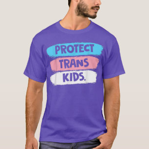 T-shirt Soutien LGBT, Protéger Trans Kid, Fierté LGBT