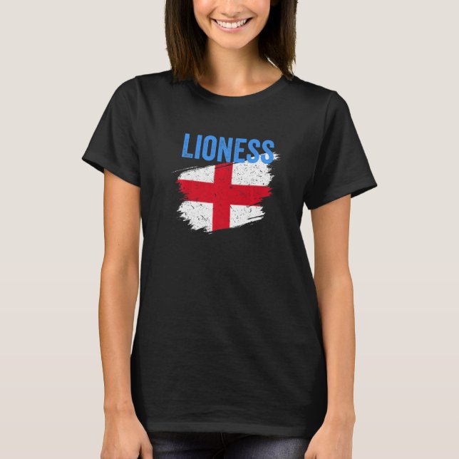 T-shirt Soutien Lioness 2022 Football féminin Football Soc (Devant)