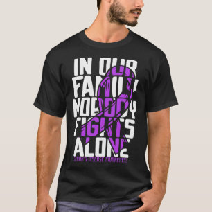 T-shirt Soutien Maladie de Crohn Guerrier Maladie de famil