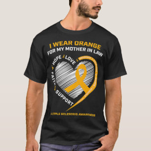 T-shirt Soutien Mère En Droit MS Cadeaux Multiple Premium