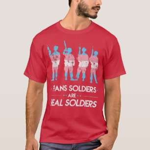 T-shirt Soutien militaire transgenre Trans Rights5964