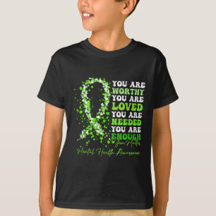 T-shirt Soutien motivationnel Guerrier Santé mentale