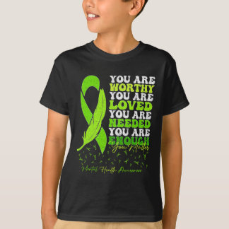 T-shirt Soutien Motivationnel Guerrier Sensibilisation à l