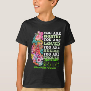 T-shirt Soutien Motivationnel Guerrier Sensibilisation à l