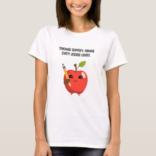 T-shirt Soutien Pédagogique Faire Compter Chaque Leçon