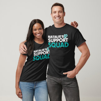 T-shirt Soutien personnalisé Sensibilisation au cancer de