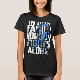 T-shirt Soutien Prévention du suicide Guerrier Maladie fam