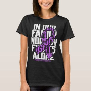 T-shirt Soutien Psoriasis Guerrier Connaissance de la mala