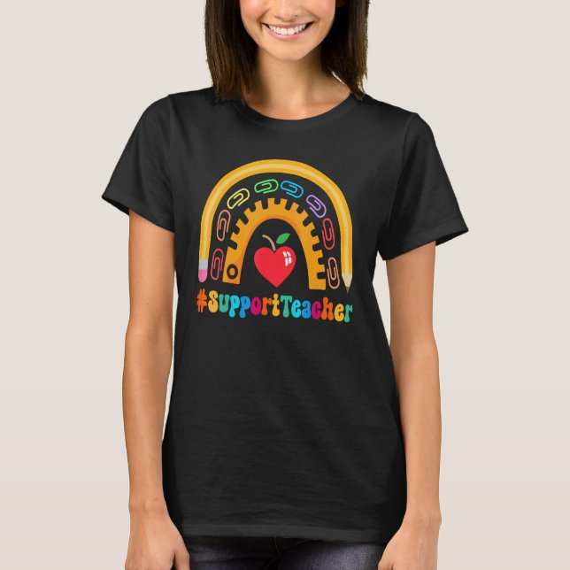 T-shirt Soutien Semaine d'appréciation des enseignants Ret (Devant)