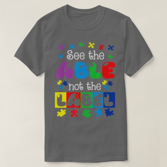T-shirt Soutien sensibilisation sur l'autisme Autisme Enfa (Design devant)