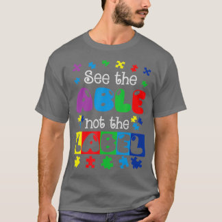 T-shirt Soutien sensibilisation sur l'autisme Autisme Enfa