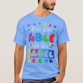T-shirt Soutien sensibilisation sur l'autisme Autisme Enfa