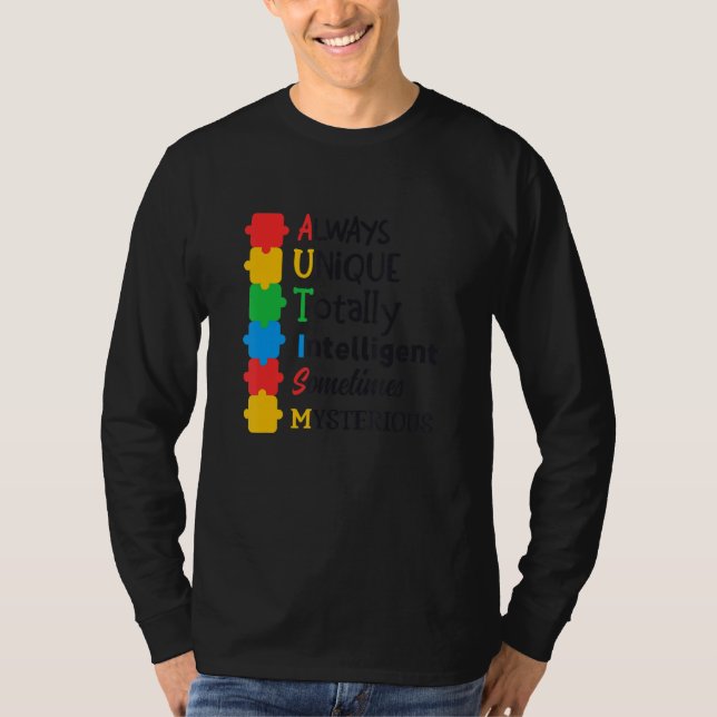 T-shirt Soutien sensibilisation sur l'autisme Autisme Enfa (Devant)