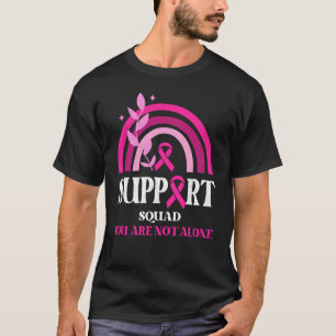 T-shirt Soutien Squad Sensibilisation au cancer du sein Le