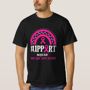 T-shirt Soutien Squad Sensibilisation au cancer du sein Le