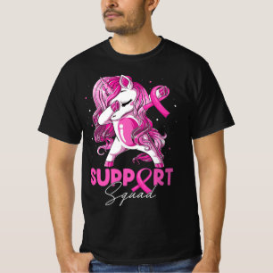T-shirt Soutien Squad Sensibilisation au cancer du sein Pi