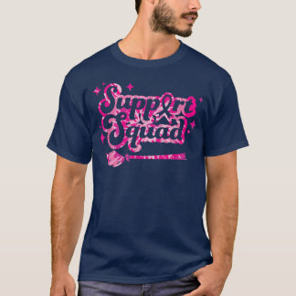 T-shirt Soutien Squad Sensibilisation au cancer du sein ro