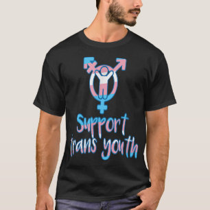 T-shirt Soutien Trans Youth Protect Kids LGBT Transgender