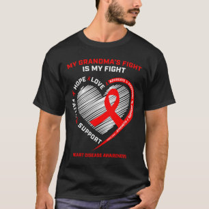 T-shirt Soutien vestimentaire Grand-mère Médecine du coeur