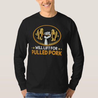 T-shirt Soutiendra pour l'humour de viande de barbecue au 