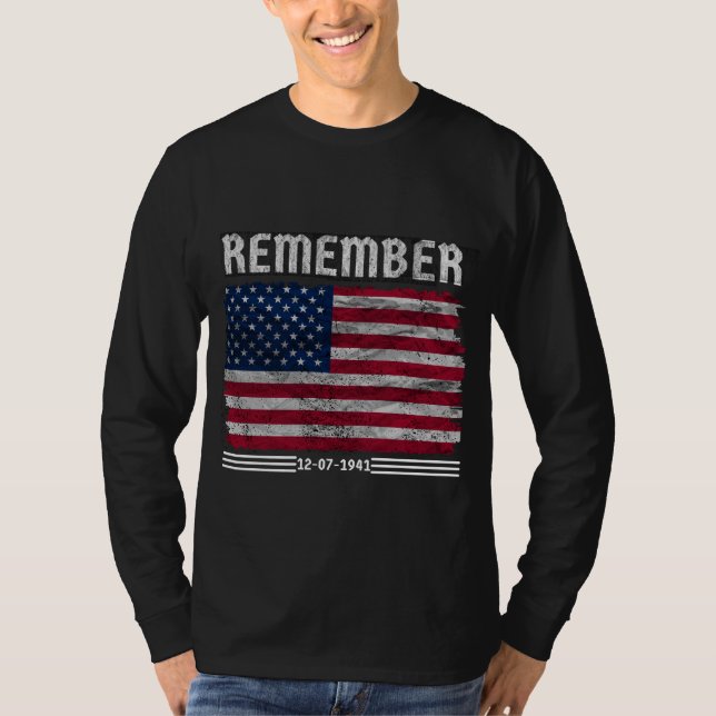 T-shirt Souvenez-vous de décembre 07 (Devant)