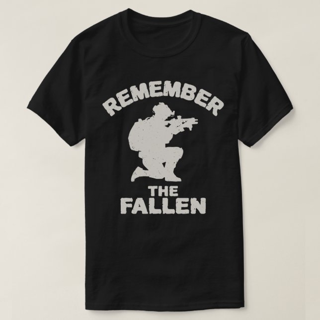 T-shirt Souvenez-vous de la chute (Design devant)